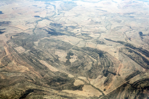 geologicaltravels:2017: Folding in sediments near Emerald, central Queensland