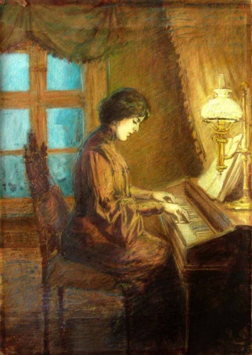 Piano  Art    -  Federico ZandomeghiImpressionism