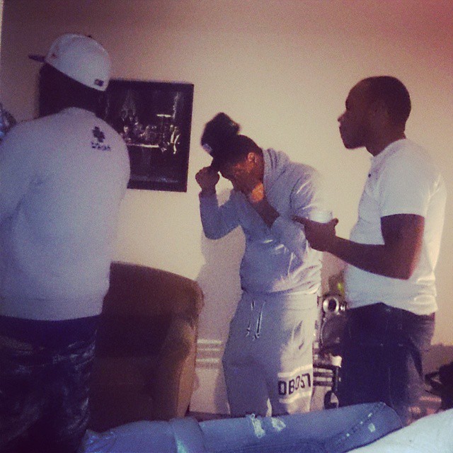 #litwitdabros #805live @nikko_dakapo @rob__legacy brozay hitting Da shmoney dance