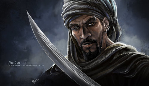 menofcolorinfantasyart:Abu Dun by KejaBlank