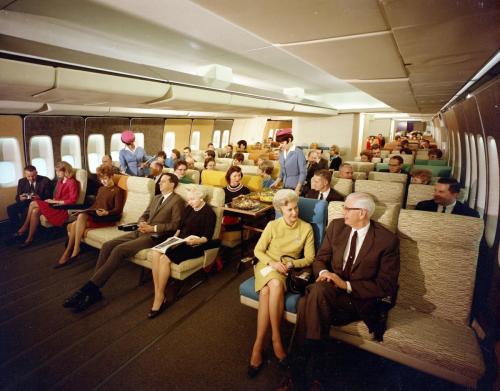 sixpenceee:   Economy class on Pan Am Airlines in 1966                                 @empoweredinnocence WTF are they doing to us now!