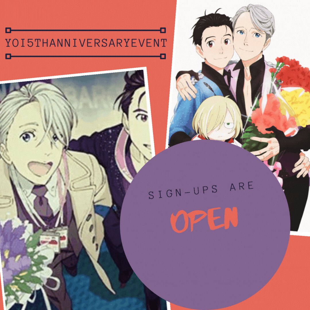 yoi5thanniversaryevent YOI Fifth Anniversary Fanworks Exchange Sign