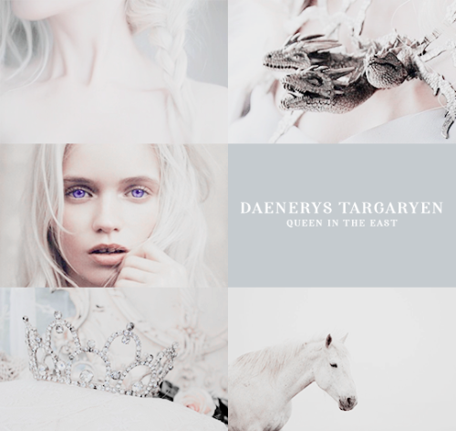 bookdanysource: QUEENS IN A SONG OF ICE AND FIRE
