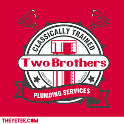 theyetee:  Two Brothers Plumbingby fishbiscuitป on 02/15 only at The Yetee