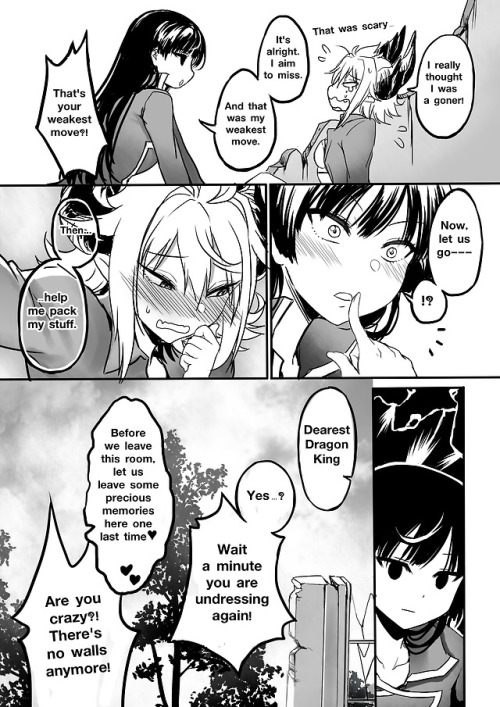 mayaflare: [Yuri-Doujinshi for Lily event Thailand ]Knight X Dragon[03][read right to left] EP:1&nbs