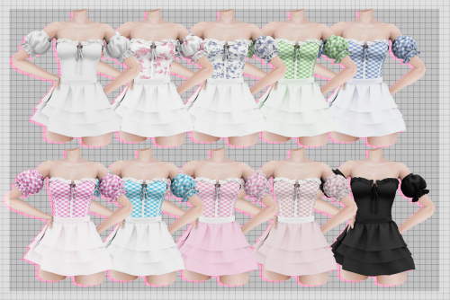 Fairycore magical dressMesh by meAll lods23 swatchesdo NOT re-upload and or claim as own creationDo 