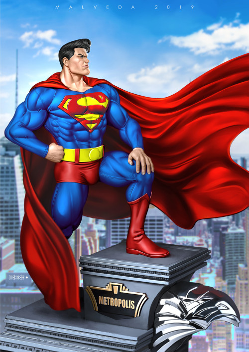 jetslay:  DC Super-Heroes by Alex Malveda.