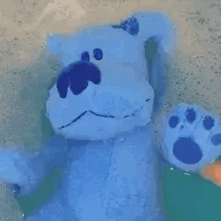Hewwo There, Do U Think U Would Bwe Able To Mak A Blues Clues Babycore Stimboard? M Hope U Hav A Good