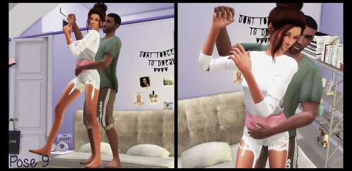 sim-plyreality: I Adore You Pose Pack-9 Couple PosesFor when you’ve had a little too much to d