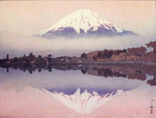 Hiroshi Yoshida, Views of Mt Fujimore