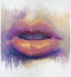 vethox:Lips Painting(- by René Campbell