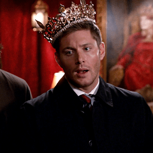 youre-only-gay-once:  Dean Winchester 👑