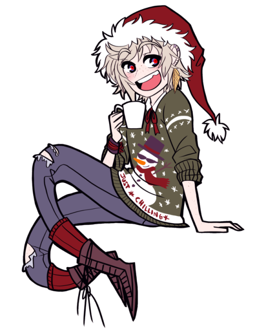 destiny-islanders: Another Chocobro in a Christmas sweater! This one’s based on the one I’m wearing this year hahaha :> Noctis | 