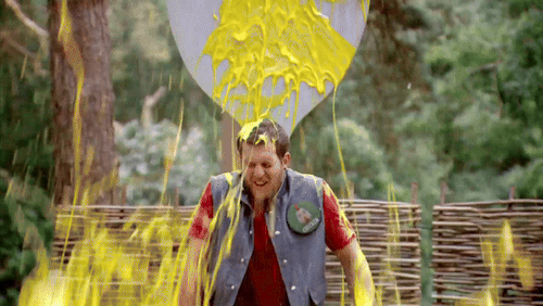 Contestant Phil Gets Very Messy On Wild Things