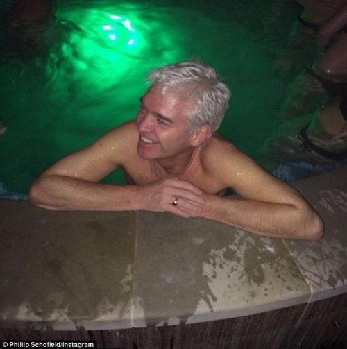 Philip Schofield joins in with World Naked Gardening Day 2018 (plus two other photos). Phillip Bryan