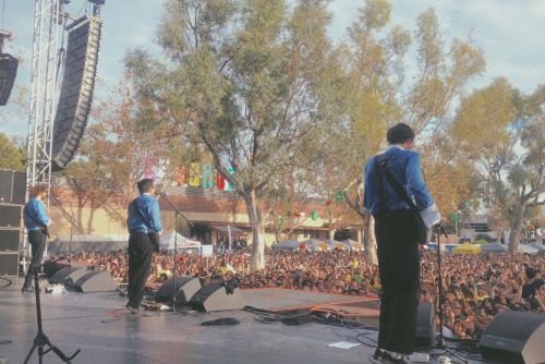 idgaf head tattoo / fidlar at beach goth 2015. photos by me.