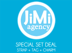 jimiagency:   Special Set Deal!  You’ll get: 20 straps   20 charms  20 tags For 贄 (that’s ũ.67 per item!) Some things to note: Only for September round  Limit one set per order  Art can be different for all three items  Charm Wiper can be