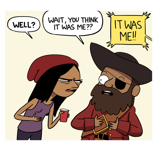 upandoutcomic:  upandoutcomic:  Jeez, play into stereotypes whydon’tcha. Check