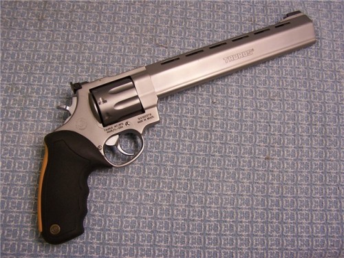 gunrunnerhell:  Taurus Raging Thirty In production for only 1 year, this is one of the harder to find Raging Bull models. They were only available in a 10” long non-ported barrel. It’s closest rival was the Ruger Blackhawk, which was also available