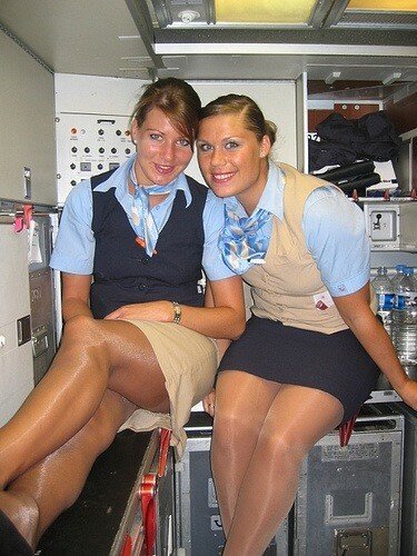 yorkshireyid:  Stewardess&quot; are sexy