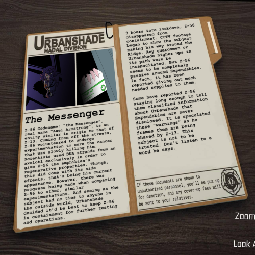 Z-56 The Messenger Document.