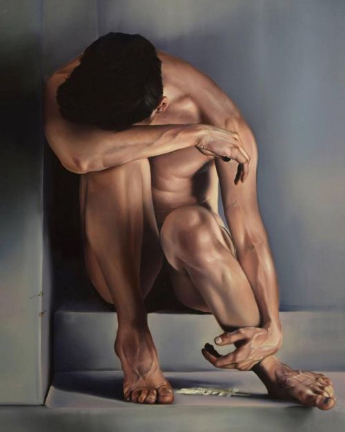 Antonio-M:  Paintings By Peter Duhaj (1982-Present). Hungary. Oil On Canvas.