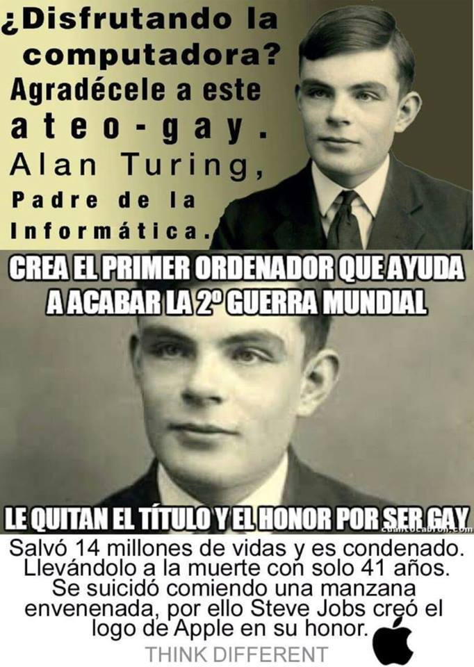 humorhistorico:  Tras ser condenado a la castración química a causa de su homosexualidad,