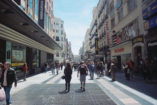 dimitrifraticelli:  Exploring Madrid on 35 mm Kodak Color Plus & Kodak Ektar