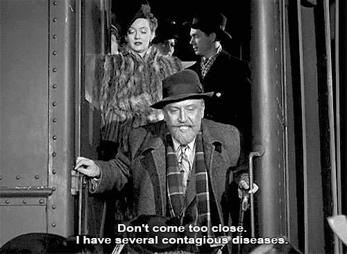 mizworldofrandom:The Man Who Came to Dinner - 1942