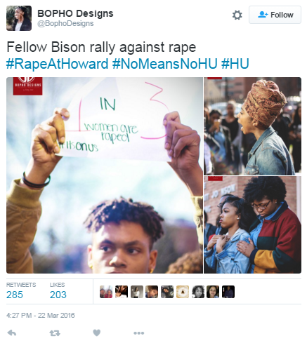 #RapeAtHoward: Students Protest Campus Sexual Assault After RA Accused of Rape