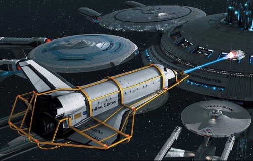 “The Starship Enterprise is not a collection of motion picture sets or a model used in visual effects. It is a very real