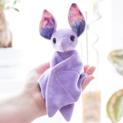 sosuperawesome:  Galaxy Plush Bats and Stickers,