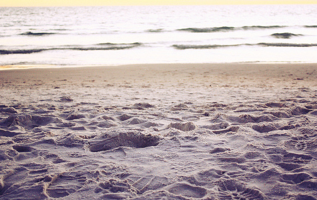 serendipity-precious:  Leave Nothing But Footprints by Eva-lyn on Flickr. 