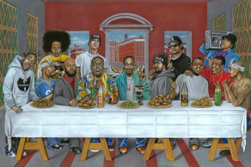 questblazer:  Rap’s Last Supper by  fatty_tines