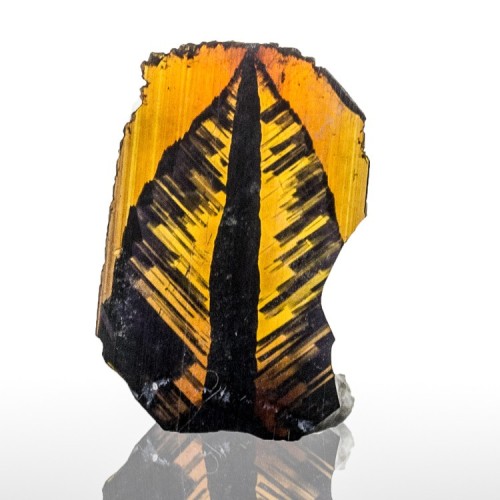 Brookite Crystal with Leaf Pattern - Nausherwani Mine, Char Kohan, Kharan, Balochistan, Pakistan