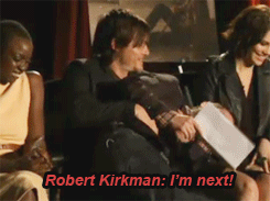 arielmh:  Chris Hardwick and Robert Kirkman represent every Reedus fangirl.CAN I