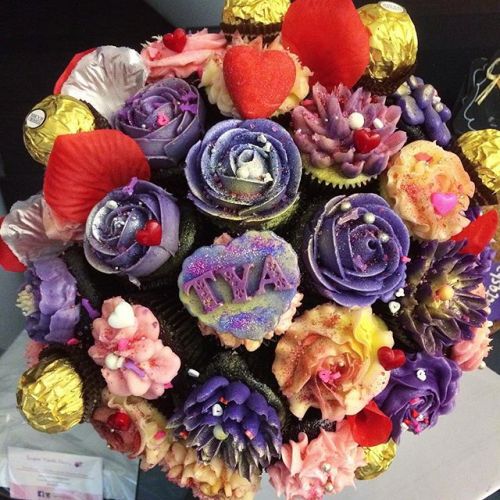 From Gastroposter Tania Grafstein Ho, via Instagram: Just one of the many bouquets that went out tod