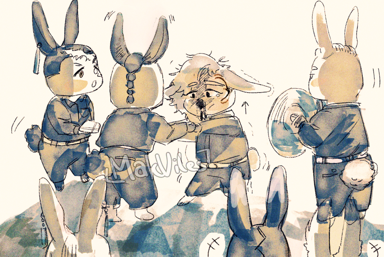 makviles:Bunny march