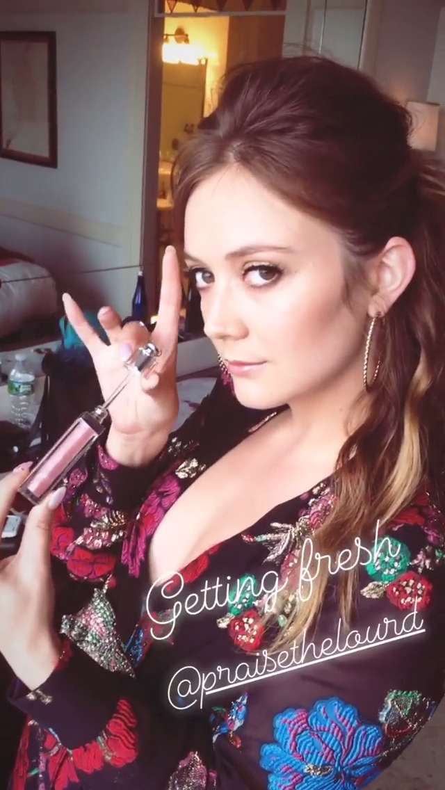 fybillielourd:   danielmartin: #bts Last night with Babygirl @praisethelourd Letting
