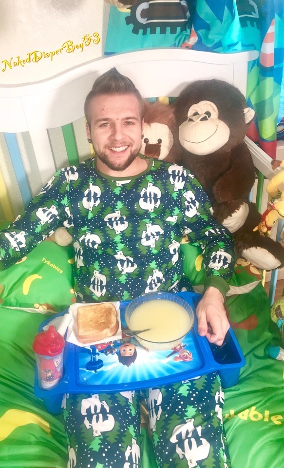  Dis Baby Has Been Sickies The Last Few Days Thick Diaper Warm, Cozy Jammies Chicken Noodle Soup Grilled