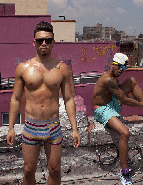briannieh:  We be kickin it on the roofs on NYC  