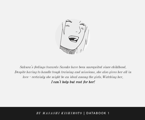 fuckyeahsasusaku:  some quotes by Kishimoto about SasuSaku. 