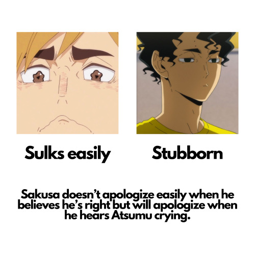 SakuAtsu Headcanons Because I Cannot Sleep.