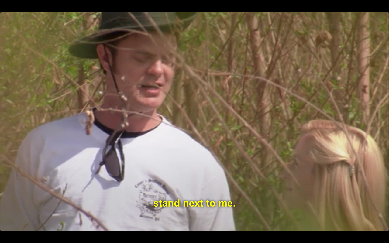 foreverindreamlandd:  Love, Dwight and Angela style.