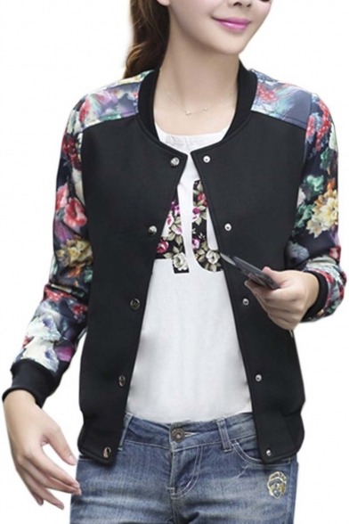 cleveruuu: Chic Women’s Sweatshirt &amp; Jacket  Flawless  //  Floral Print