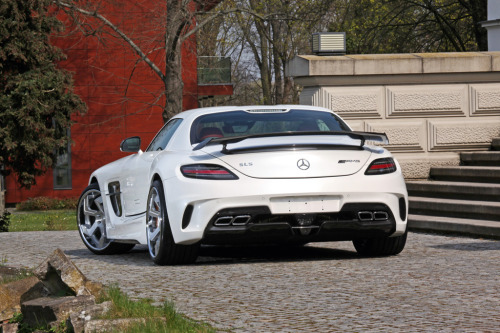 motoringexposure:  The widebody Mercedes-Benz SLS AMG by SGA.