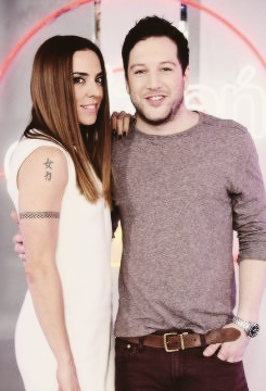 Melanie C & Matt Cardle at Dzien Dobry TVN.