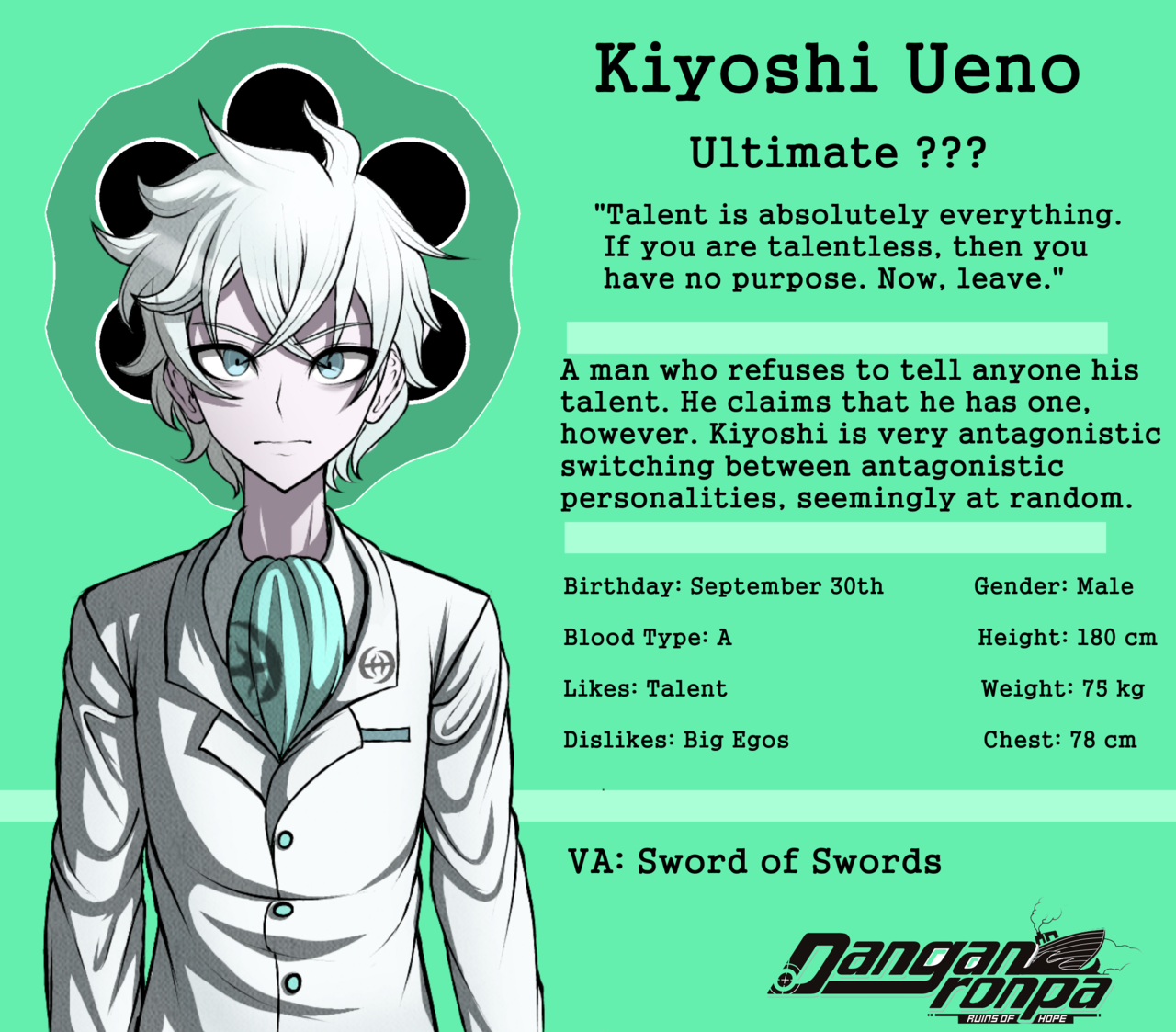 I've collected some examples of Ultimate Talents that, in theory or in  practice, are upgrades of other people's talents. Can you think of other  examples? : r/danganronpa