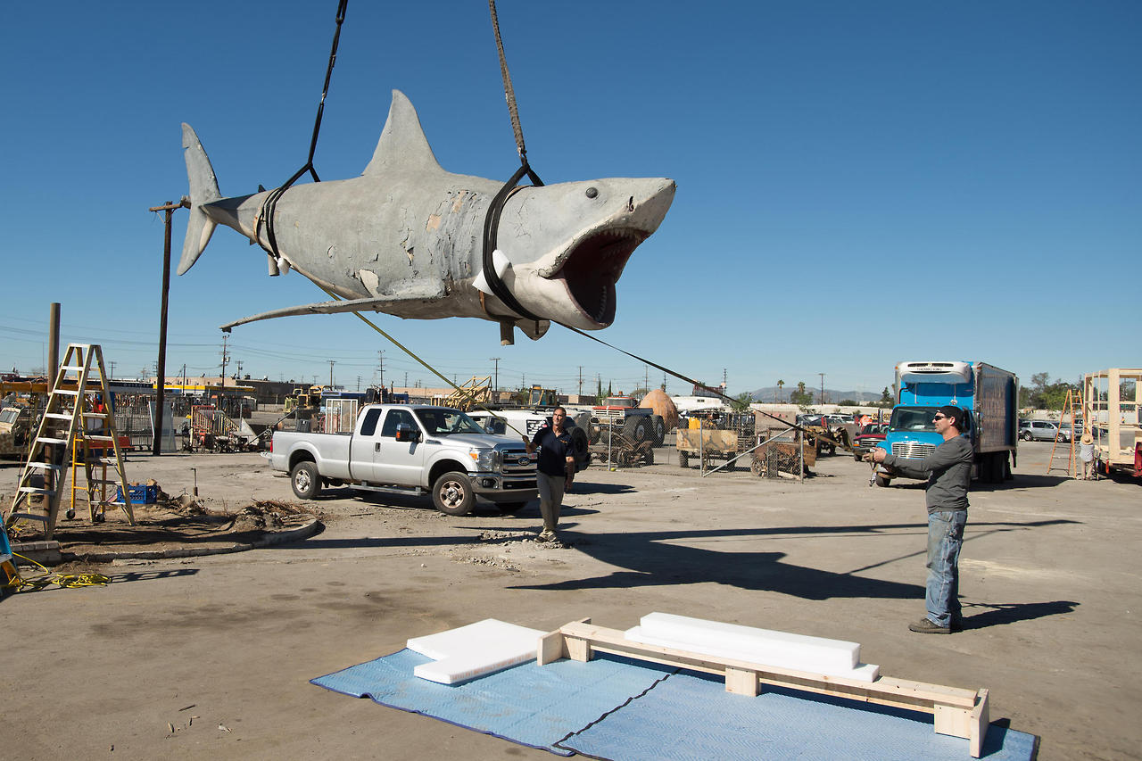 CRACKED.com — The mechanical sharks created for Jaws shaped