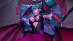secazz:  PoV Morrigan AenslandI wish this model was complete and despite its problems it was pretty fun to animate. Click image for loop and THIS for creampie